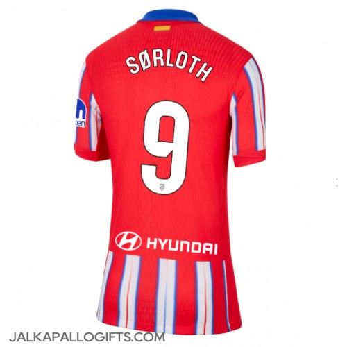 Atletico Madrid Alexander Sorloth #9 Kotipaita Naiset 2024-25 Lyhythihainen